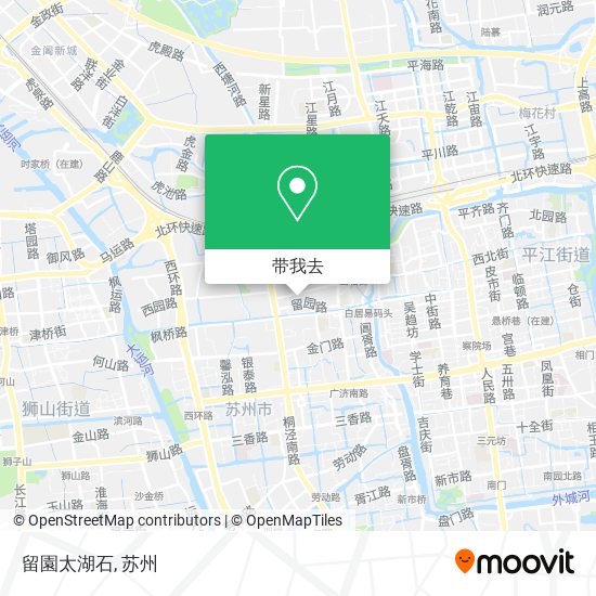 留園太湖石地图
