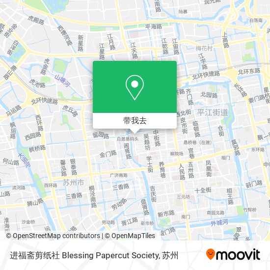 进福斋剪纸社 Blessing Papercut Society地图