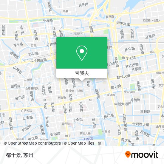 都十景地图