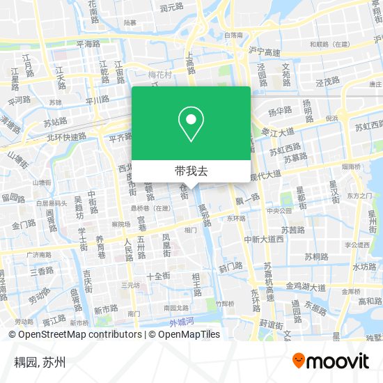 耦园地图