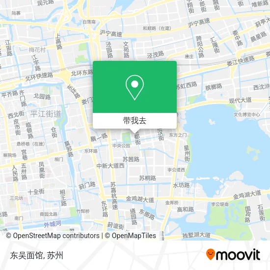东吴面馆地图