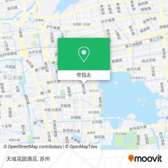 天域花园酒店地图