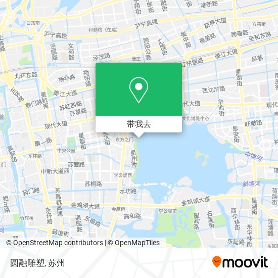 圆融雕塑地图