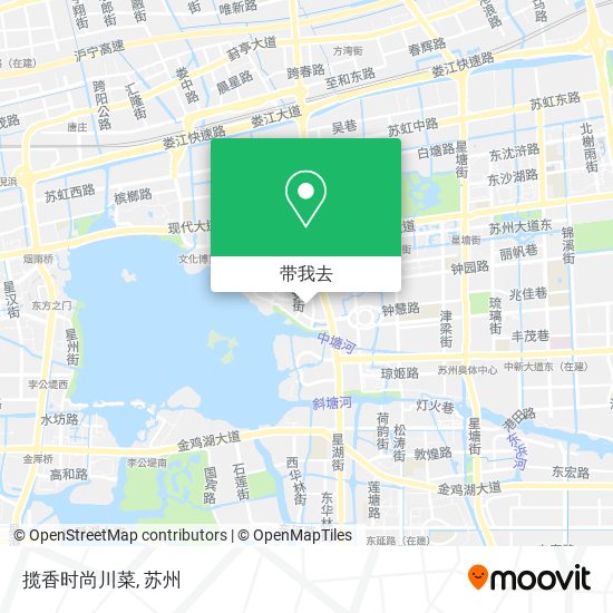 揽香时尚川菜地图