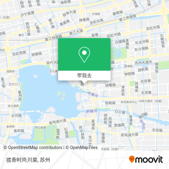 揽香时尚川菜地图