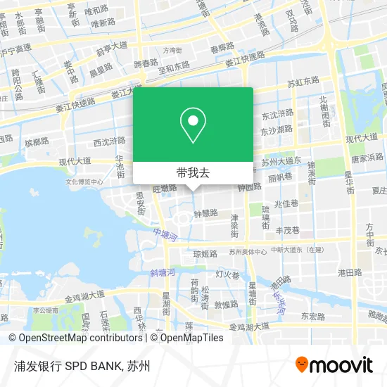 浦发银行 SPD BANK地图