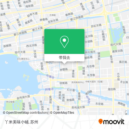 丫米美味小铺地图