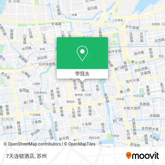 7天连锁酒店地图