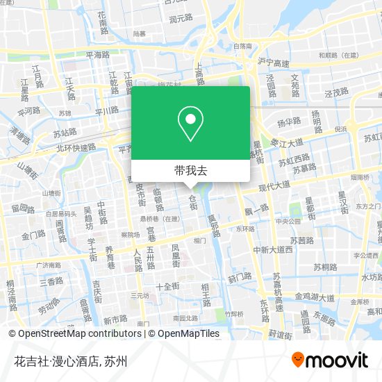花吉社·漫心酒店地图