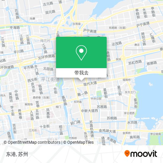 东港地图