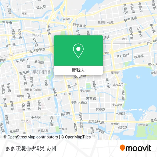 多多旺潮汕砂锅粥地图