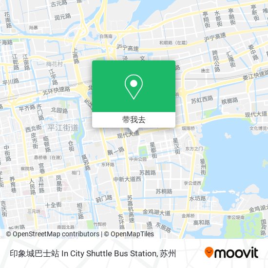 印象城巴士站 In City Shuttle Bus Station地图