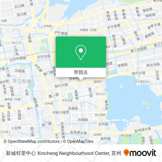 新城邻里中心 Xincheng Neighbourhood Center地图