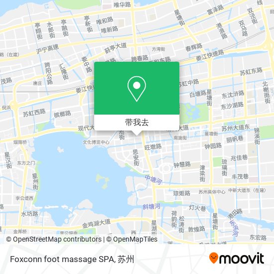 Foxconn foot massage SPA地图