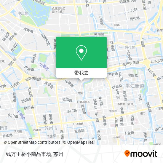 钱万里桥小商品市场地图