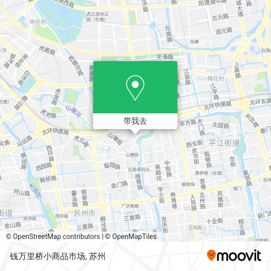 钱万里桥小商品市场地图