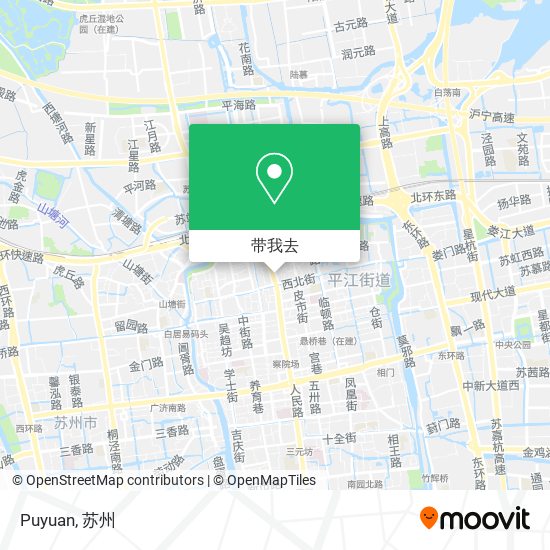 Puyuan地图