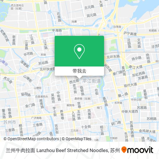兰州牛肉拉面 Lanzhou Beef Stretched Noodles地图