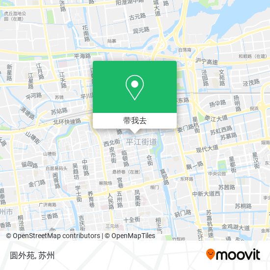 圆外苑地图