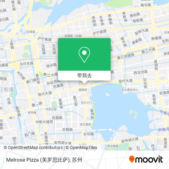 Melrose Pizza (美罗思比萨)地图