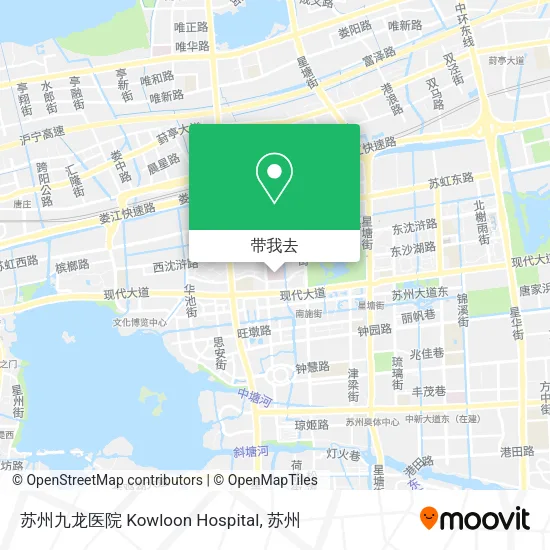 苏州九龙医院 Kowloon Hospital地图