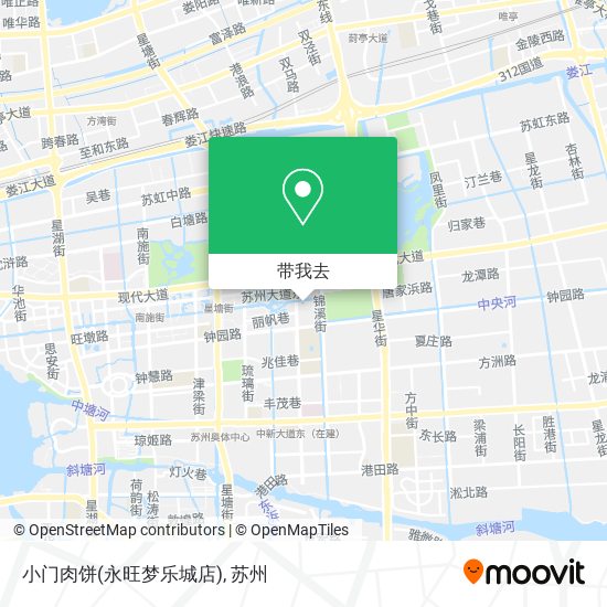 小门肉饼(永旺梦乐城店)地图