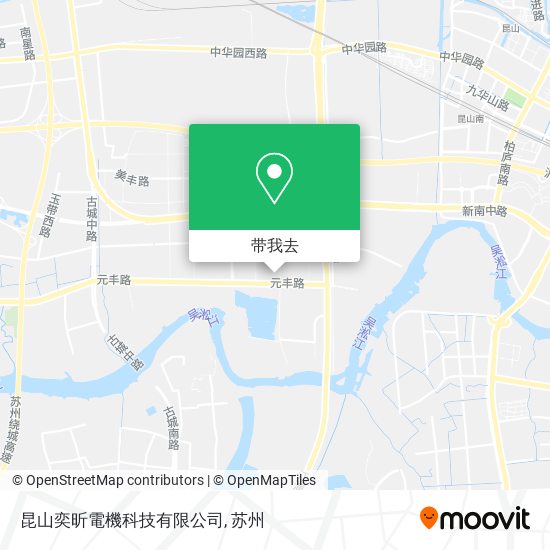 昆山奕昕電機科技有限公司地图