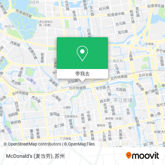 McDonald's (麦当劳)地图