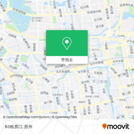 B3检票口地图