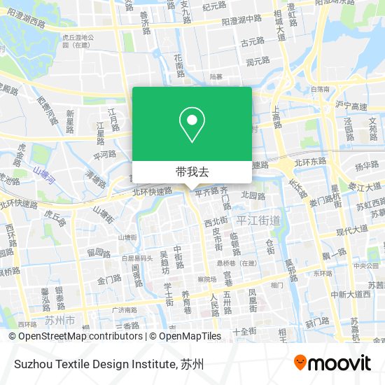 Suzhou Textile Design Institute地图