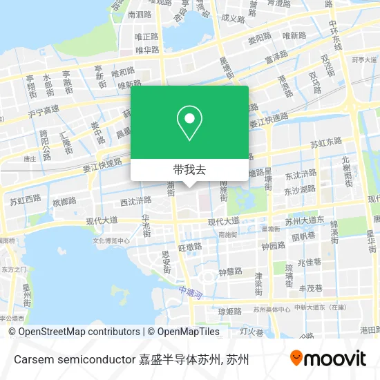 Carsem semiconductor 嘉盛半导体苏州地图