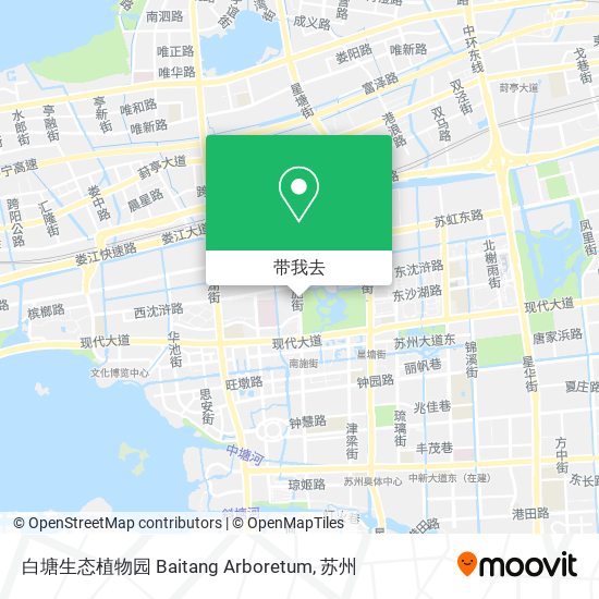 白塘生态植物园 Baitang Arboretum地图