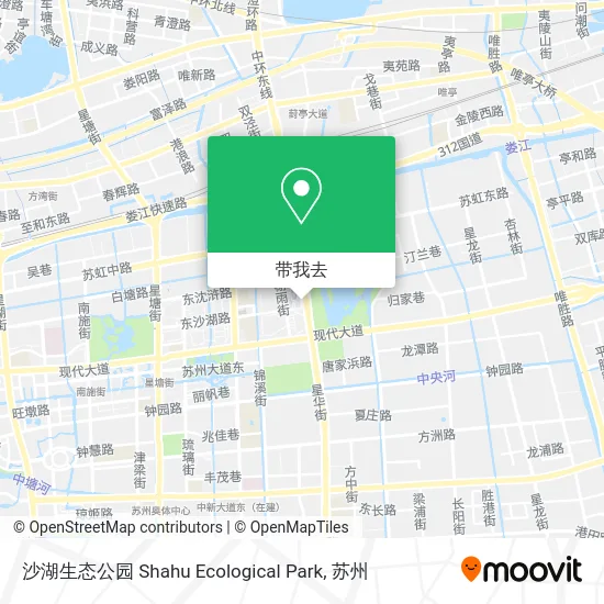 沙湖生态公园 Shahu Ecological Park地图