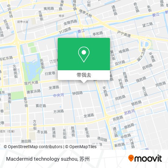 Macdermid technology suzhou地图
