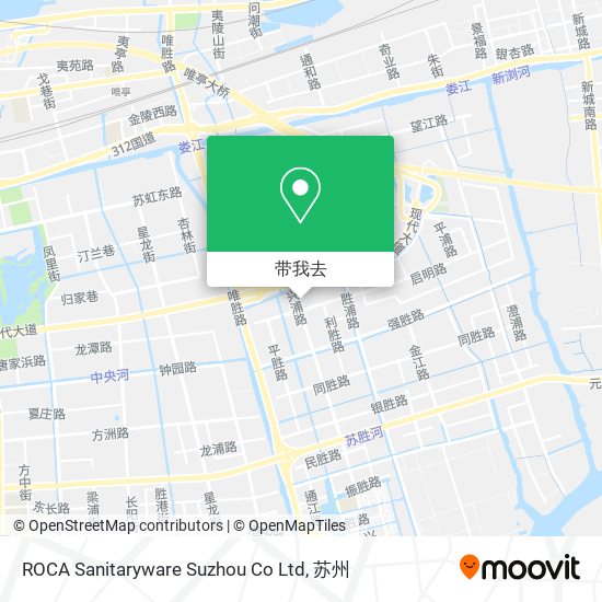 ROCA Sanitaryware Suzhou Co Ltd地图