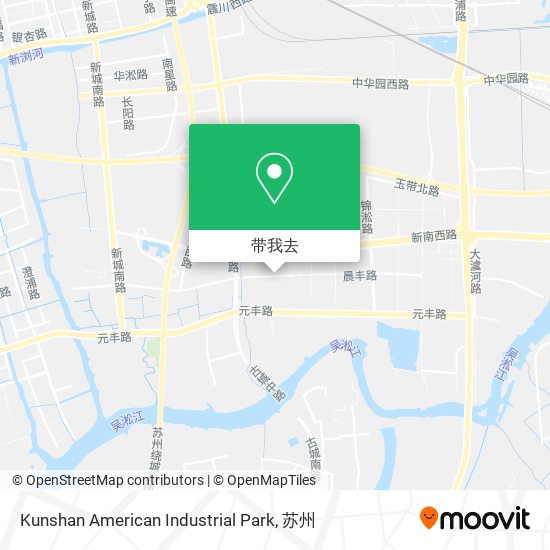 Kunshan American Industrial Park地图