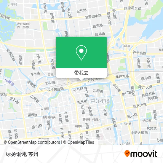 绿扬馄饨地图