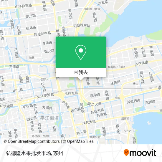 弘德隆水果批发市场地图