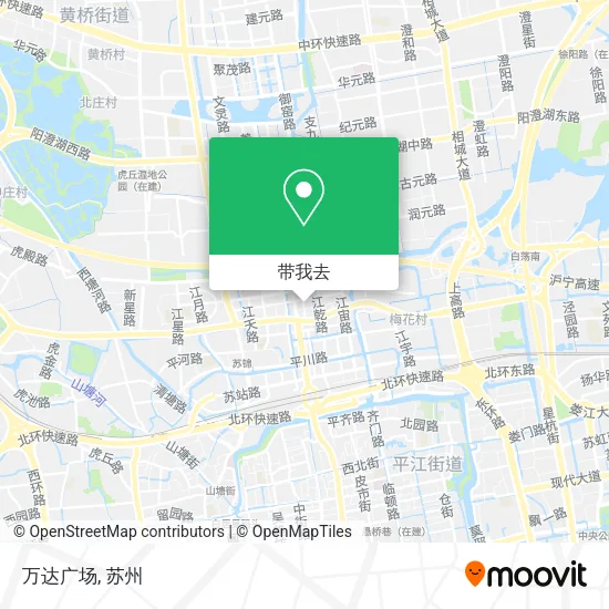 万达广场地图