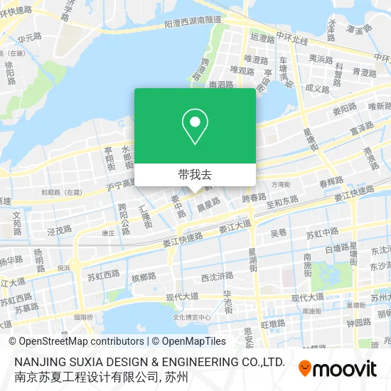 NANJING SUXIA DESIGN & ENGINEERING CO.,LTD. 南京苏夏工程设计有限公司地图