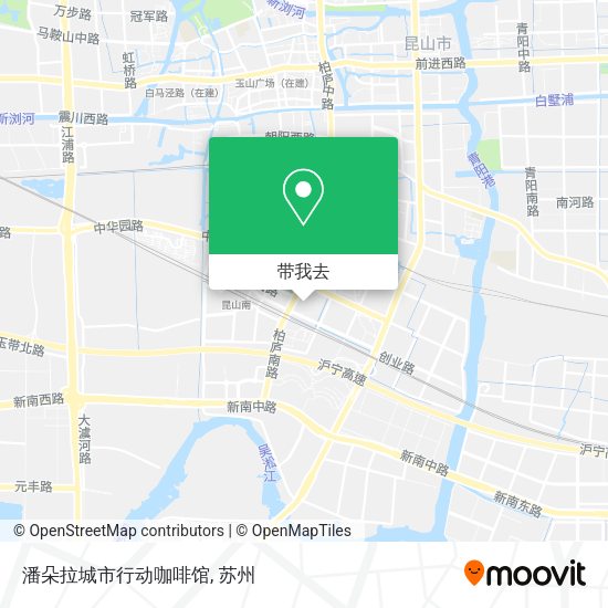 潘朵拉城市行动咖啡馆地图