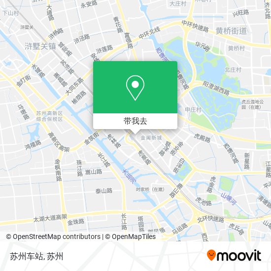 苏州车站地图