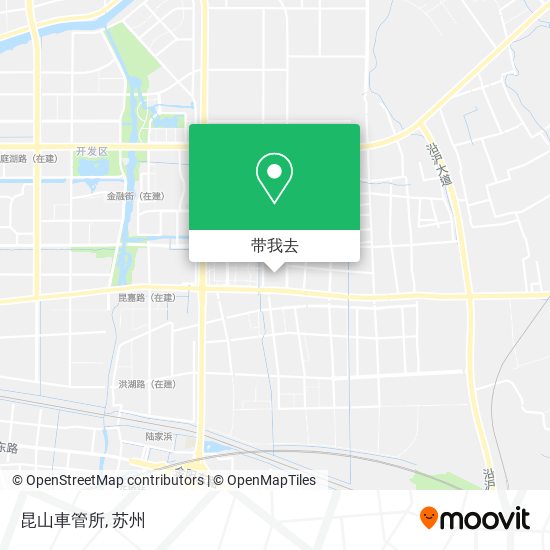 昆山車管所地图