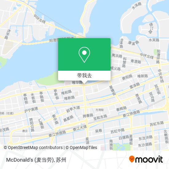 McDonald's (麦当劳)地图