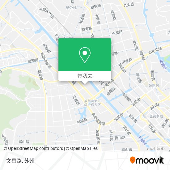文昌路地图