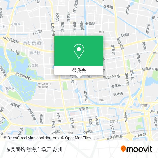 东吴面馆·智海广场店地图