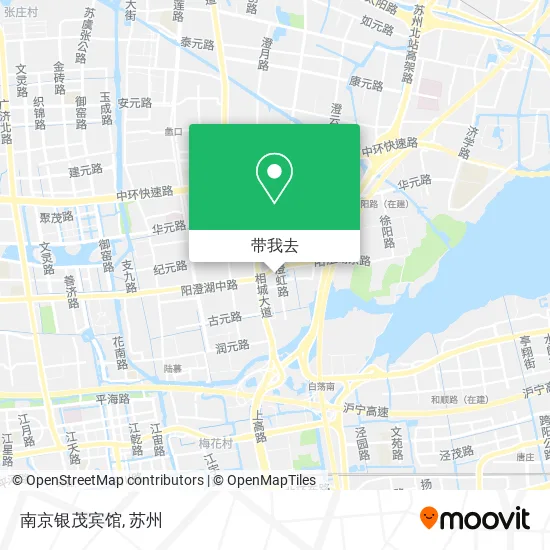 南京银茂宾馆地图