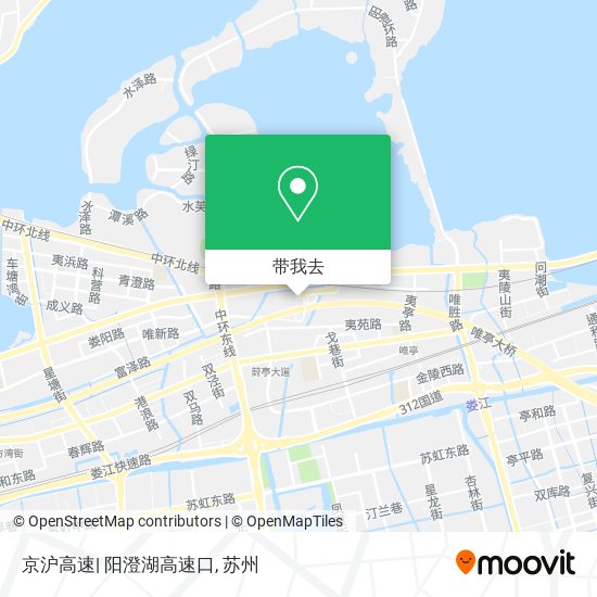 京沪高速| 阳澄湖高速口地图