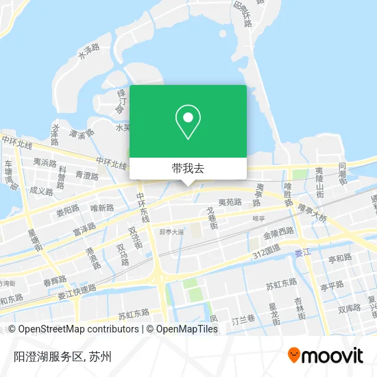 阳澄湖服务区地图