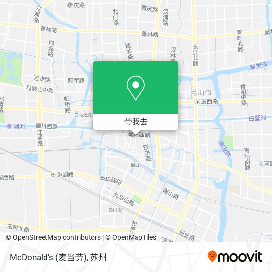 McDonald's (麦当劳)地图
